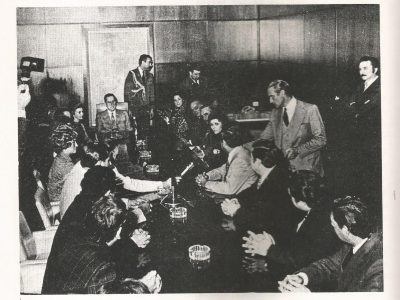 Reunión con Perón